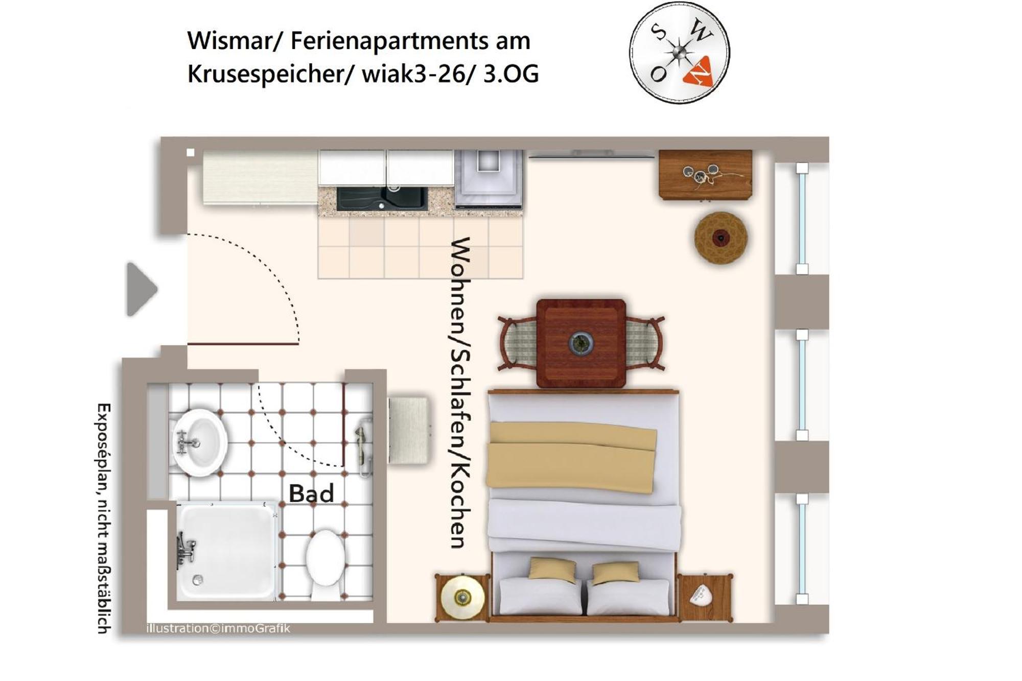 Ferienapartments Am Krusespeicher Ferienapartments Am Krusespeicher 3-26 Wißmar Buitenkant foto